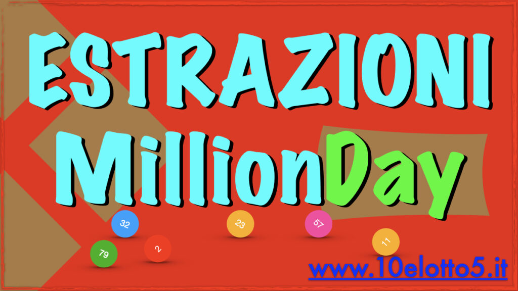 Millionday: Estrazioni di oggi giovedì 27 giugno 2024